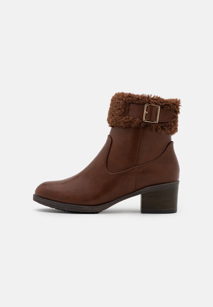 Bottes D'hiver Anna Field D'hiver Block heel Zip UP Marron Femme | VUH-3617755